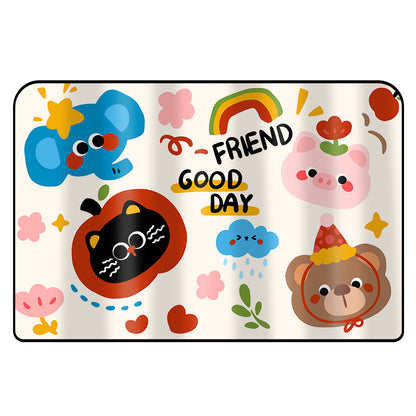 Children's Car Curtain Sunshade Curtain Magnetic Suction Summer Baby Sunscreen Heat Insulation Curtain Cartoon Side Sunshade Blocking - image 5