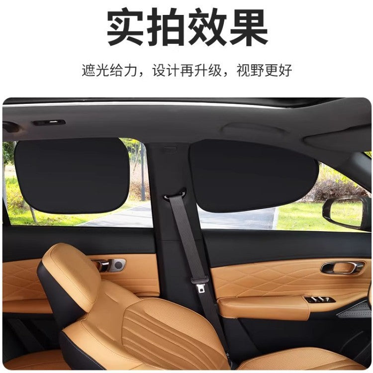 Wholesale car electrostatic adsorption sunshade sunscreen heat insulation sunshade window privacy curtain car sun visor - image 4