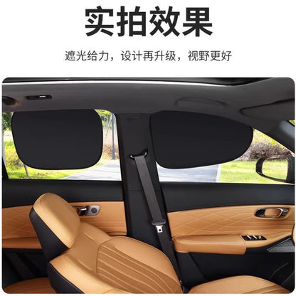 Wholesale car electrostatic adsorption sunshade sunscreen heat insulation sunshade window privacy curtain car sun visor - image 4