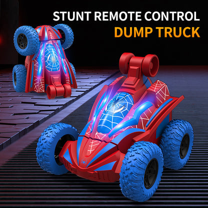 Cross-border spider remote control car children's remote control car rollover stunt car 360 degree dump car electric toy boy - image 3