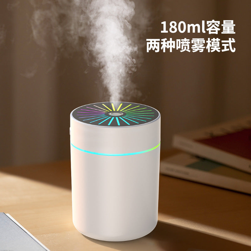 2025 new air humidifier timing bedroom with small colorful USB charging home car mini atomization - image 2