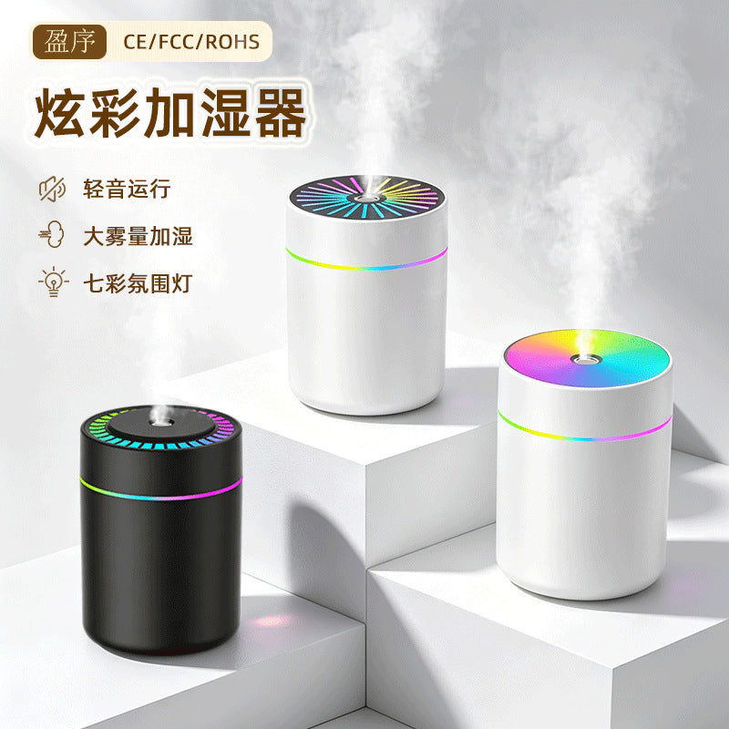 2025 new air humidifier timing bedroom with small colorful USB charging home car mini atomization - image 4