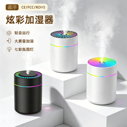 2025 new air humidifier timing bedroom with small colorful USB charging home car mini atomization - image 4