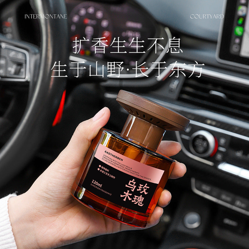 New Chinese-Style Textured Car Fragrance Series, Long-Lasting Diffuser Fragrance, Air Purifying, High-End Classic Car Aromatherapy - image 1