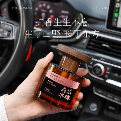 New Chinese-Style Textured Car Fragrance Series, Long-Lasting Diffuser Fragrance, Air Purifying, High-End Classic Car Aromatherapy - image 1