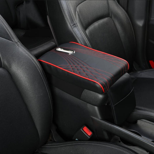 Cross-Border Car Central Control Armrest Box Pad Universal Armrest Box Protective Cover Embroidered Booster Pad Interior Modification Supplies - image 1