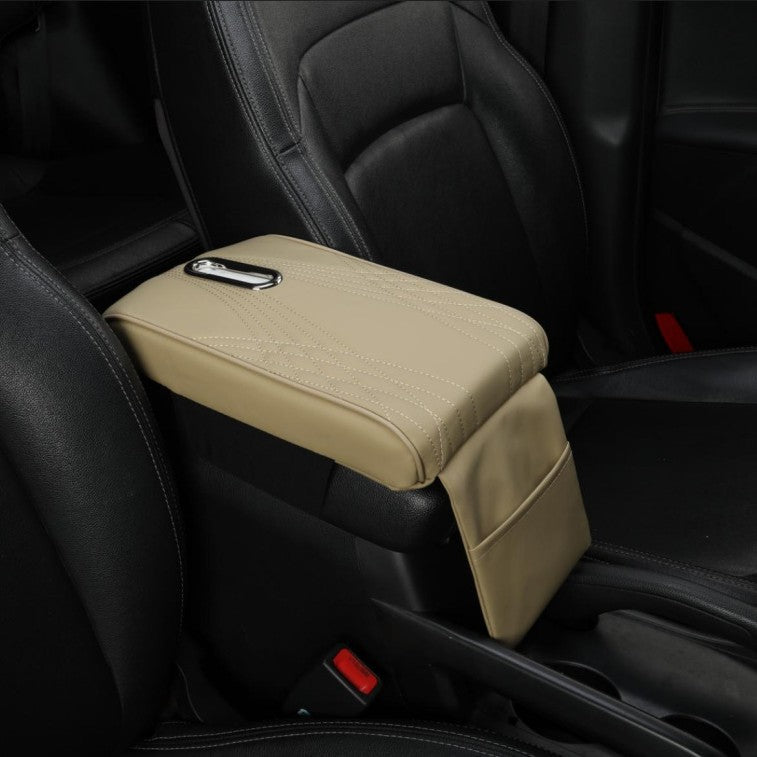 Cross-Border Car Central Control Armrest Box Pad Universal Armrest Box Protective Cover Embroidered Booster Pad Interior Modification Supplies - image 2