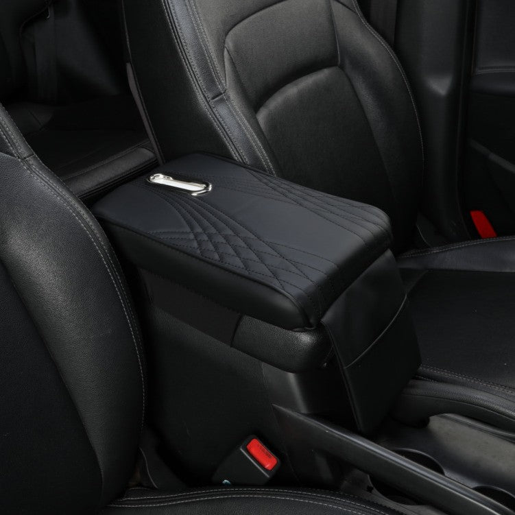 Cross-Border Car Central Control Armrest Box Pad Universal Armrest Box Protective Cover Embroidered Booster Pad Interior Modification Supplies - image 3