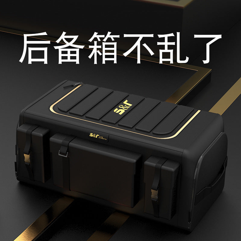 Car trunk storage box car storage box folding storage box tail box storage and finishing car supplies - image 1