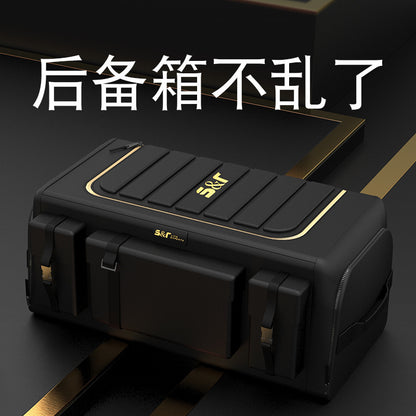 Car trunk storage box car storage box folding storage box tail box storage and finishing car supplies - image 1