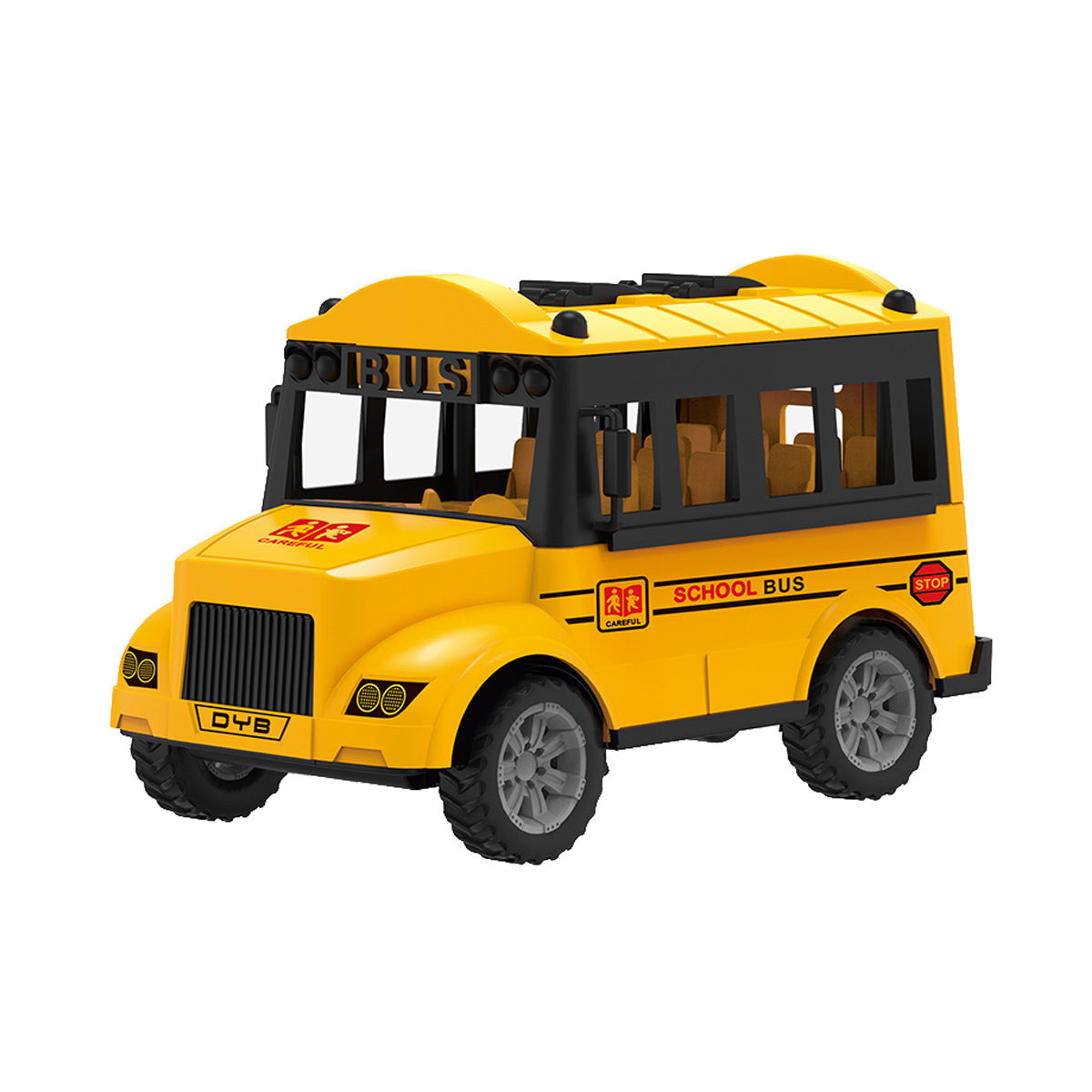 Children's Pull-Back Car School Bus Boys and Girls Educational Toys Claw Machine Small Gifts Street Stall Hot Sale Prizes - image 5
