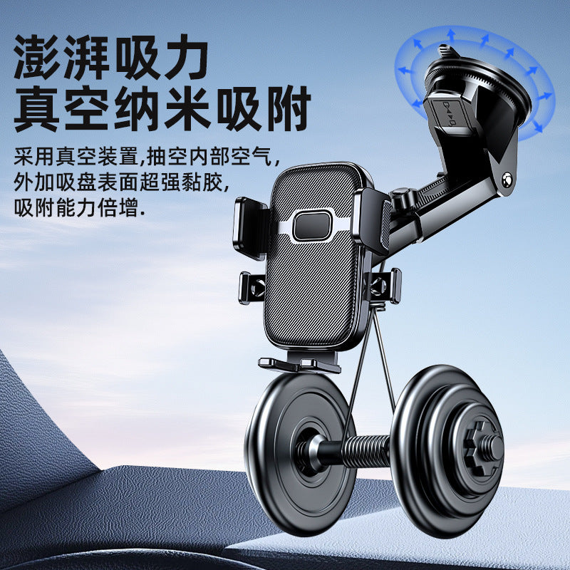 Car Phone Holder 2025 New Model Anti-Shake Car Dashboard Air Vent Hook Universal Navigation Patent - image 3