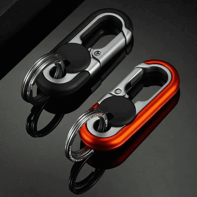 New men's business waist hanging key chain loose sense car electric car key chain creative motorcycle key chain - image 4