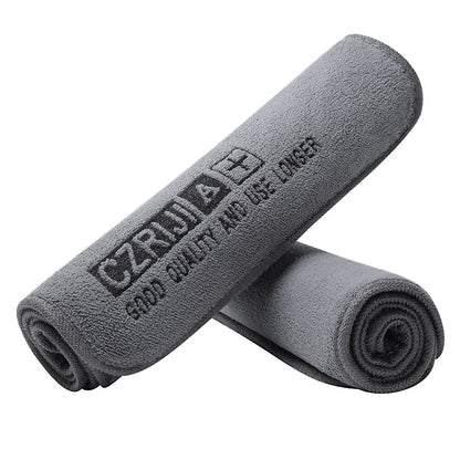 Towel Microfiber Double-Sided Short Velvet Car Wash Towel Car Wipe Cloth Towel Absorbs Water and Does Not Shed Lint Car Wipe Towel - image 5