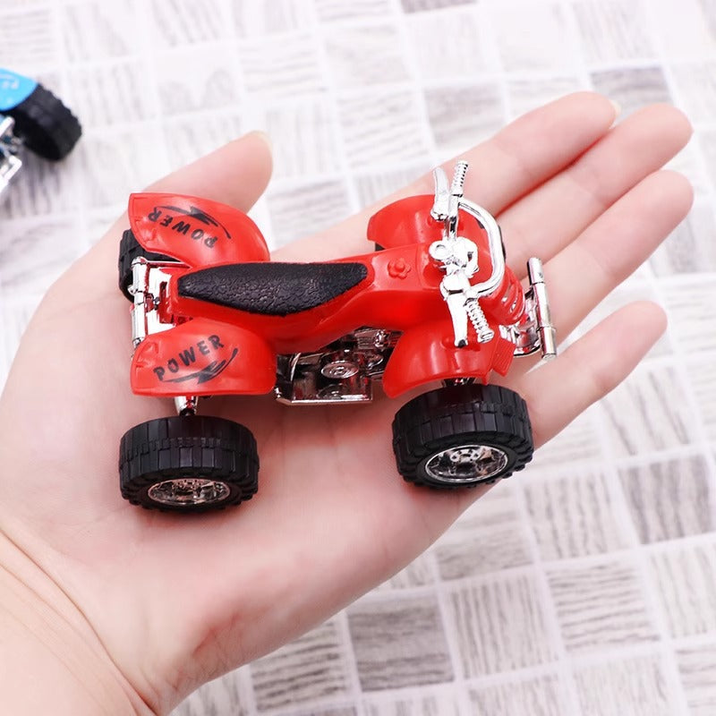 Huili Beach Motorcycle Educational Children Inertia Car Model Toy Kindergarten Small Gift Huili Car - image 4