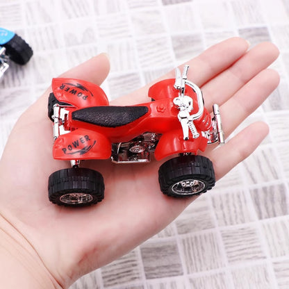 Huili Beach Motorcycle Educational Children Inertia Car Model Toy Kindergarten Small Gift Huili Car - image 4