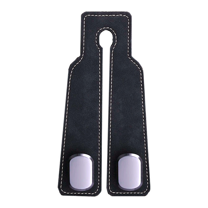 Car Hook Car Seat Back Hook Fur ABS Zinc Alloy Car Hanger Car Hanger Storage Small Hook - image 5
