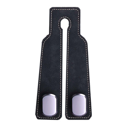 Car Hook Car Seat Back Hook Fur ABS Zinc Alloy Car Hanger Car Hanger Storage Small Hook - image 5