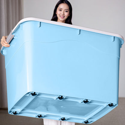 Plastic Storage Box Extra Large Quilt Storage Box Toy Storage Box Moving Clothes Storage Box Car Box - image 1