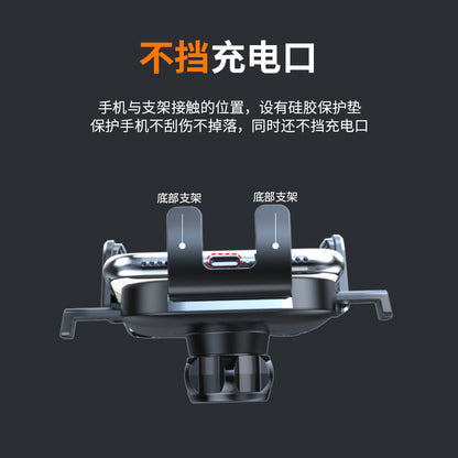 Car mobile phone bracket new instrument panel suction cup multi-function navigation car center console creative fixed - image 4