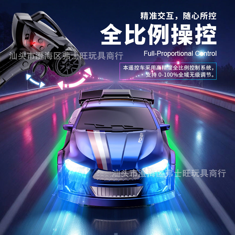 E85 cross-border new 1:64 mini drift car four-wheel drive full scale desktop remote control drift racing toy - image 2