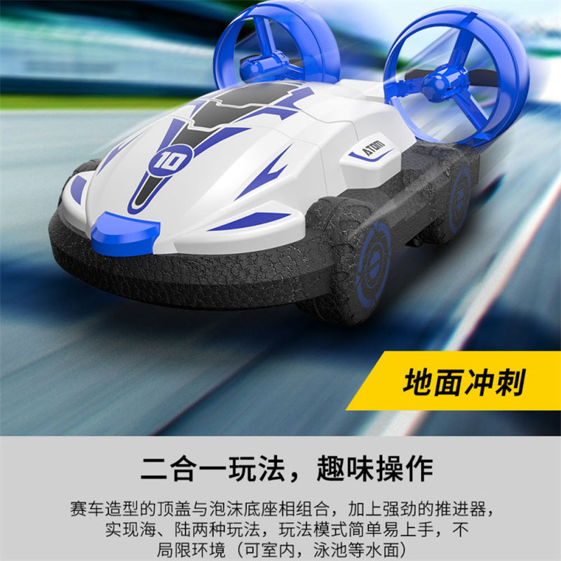 Cross-Border Water, Land and Air Amphibious Two-In-One Remote Control Car Mini Children's Stunt Boy Electric Car Toy Remote Control Boat - image 3