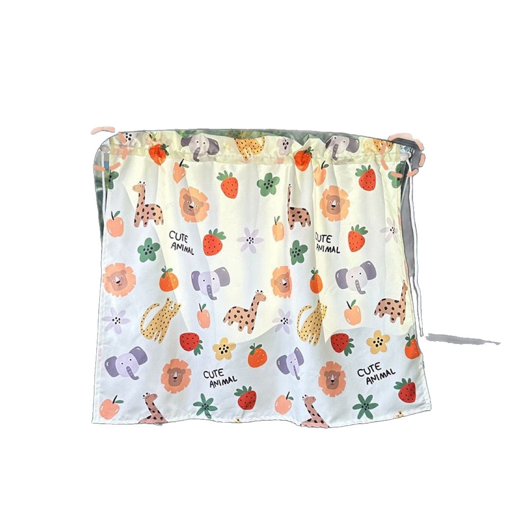 Children's Car Curtains Car Privacy Sunshade Sun Protection Cartoon Blackout Curtain Car Retractable Curtain Suction Cup Type - image 5