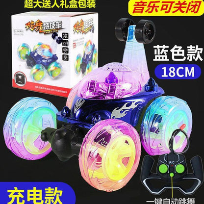 Children's Day Boys Stunt Dipper Roll Remote Control Car Children's Toy Car Foreign Trade Factory Supply Chain - image 1
