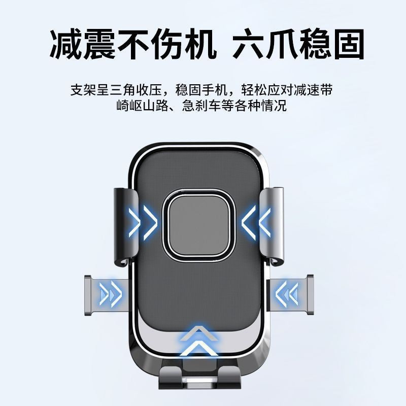 New Electric Vehicle Motorcycle Rearview Mirror Mobile Phone Holder Outdoor Riding Shockproof Bicycle Navigation Holder - image 2