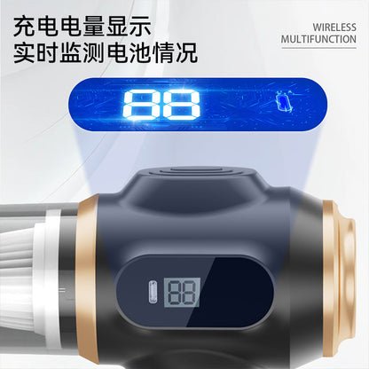 Cross-Border Car Vacuum Cleaner, Portable Wireless Handheld Vacuum Cleaner, Dual-Use for Car and Home, Super Strong Suction, Car Dust Blower - image 2