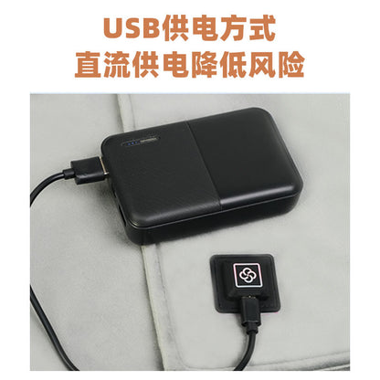 USB Heating Pad with Adjustable Temperature, Hot Compress, Waist Protection, Electric Heating Pad, Office, Home, Car Seat Heating Cushion - image 3