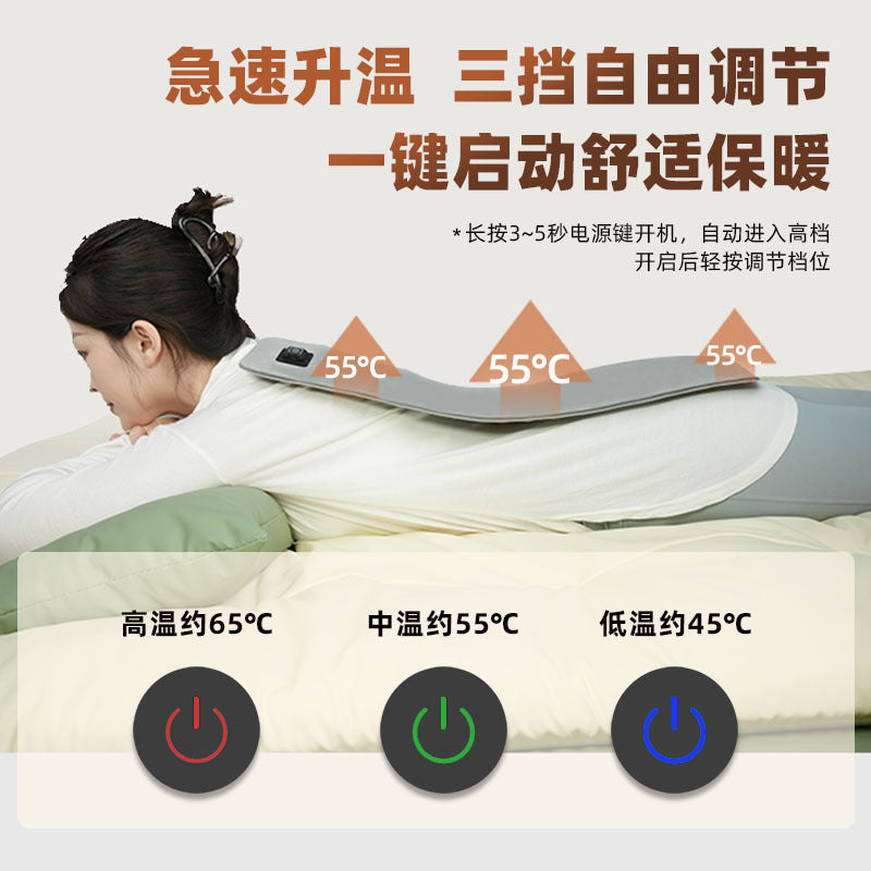 USB Heating Pad with Adjustable Temperature, Hot Compress, Waist Protection, Electric Heating Pad, Office, Home, Car Seat Heating Cushion - image 4