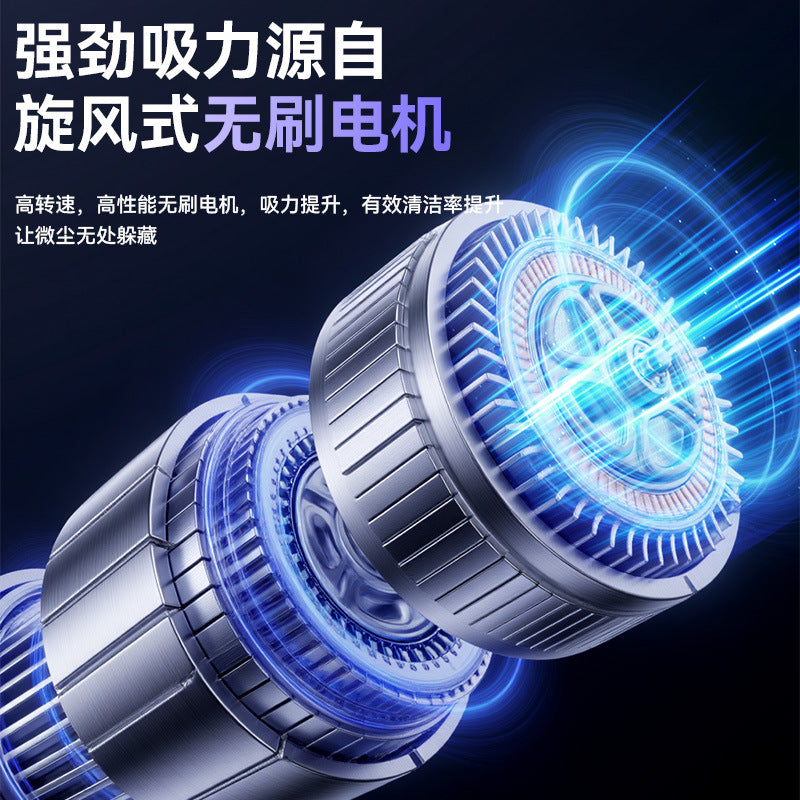 Car Vacuum Cleaner Wireless Multi-Functional High Suction Power Car Vacuum Cleaner for Home Use Portable Small Car Wireless Vacuum Cleaner - image 3