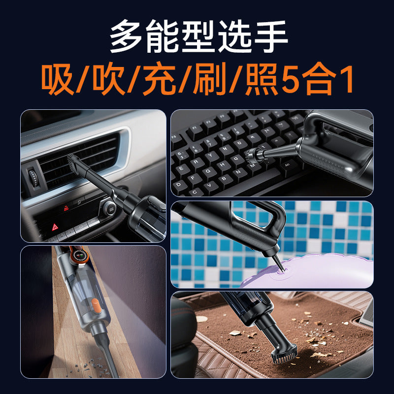Car Vacuum Cleaner Wireless Multi-Functional High Suction Power Car Vacuum Cleaner for Home Use Portable Small Car Wireless Vacuum Cleaner - image 4