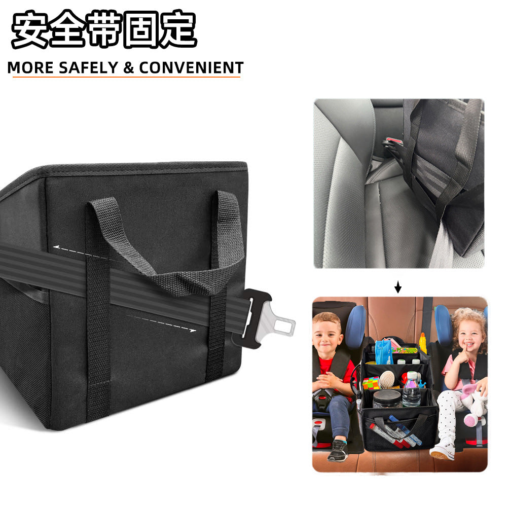 Cross-Border Car Seat Storage Box Car Trunk Storage Box Large Capacity Foldable Car Tool Box - image 2