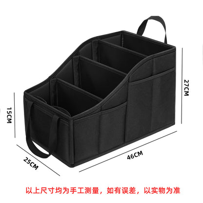 Cross-Border Car Seat Storage Box Car Trunk Storage Box Large Capacity Foldable Car Tool Box - image 5