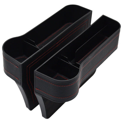 Car Seat Gap Storage Box Multifunctional Armrest Box Gap Filler Storage Bag Car Storage Box Pressure-Resistant Leather - image 5