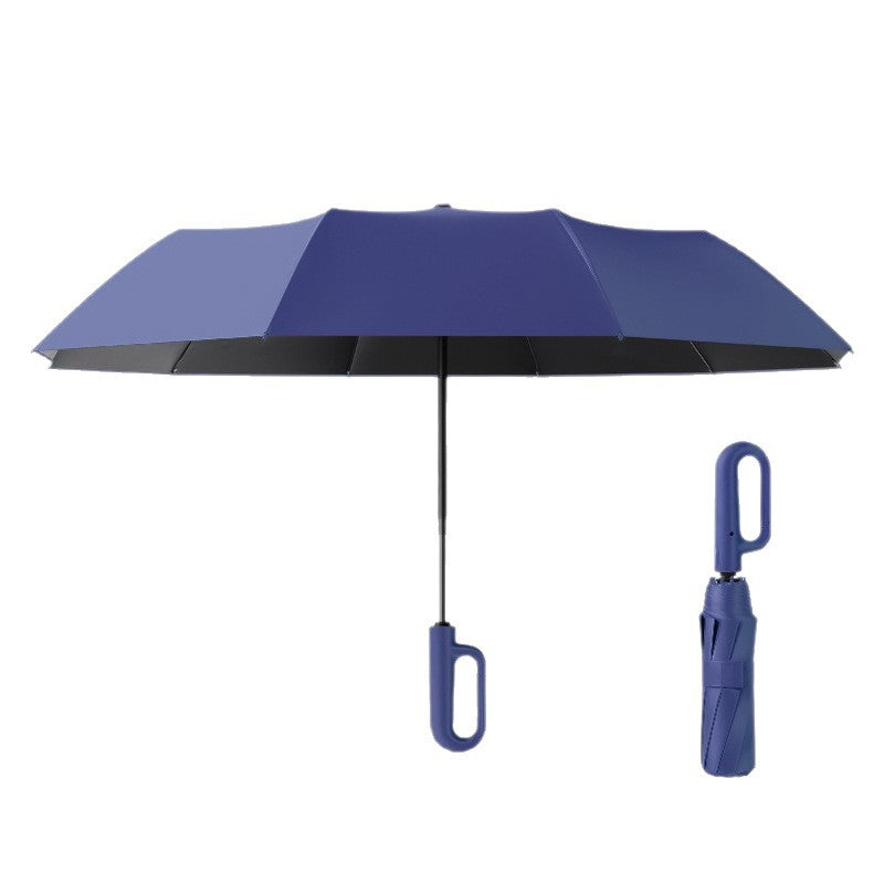Cross-Border Extra-Large Non-Wet Car Fully Automatic Buckle Backpack Portable Rain or Shine Student Vinyl 70% off Stack Advertising Umbrella - image 5