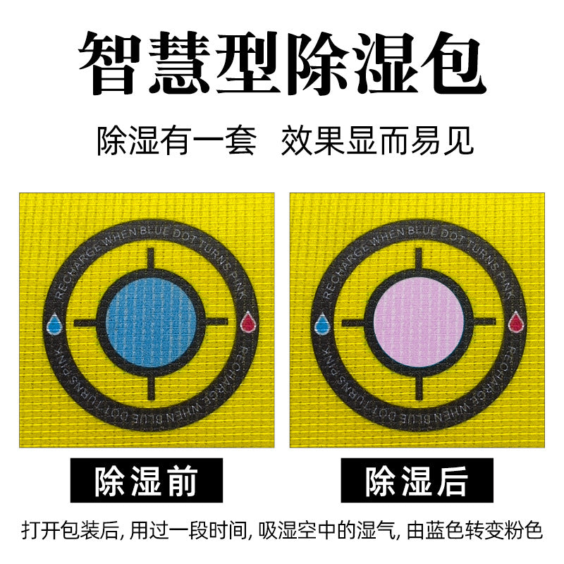 Cross-Border Color-Changing Moisture-Absorbing Desiccant Car Dehumidification Bag Household Recyclable Moisture-Absorbing New Car Moisture-Proof Bag - image 2
