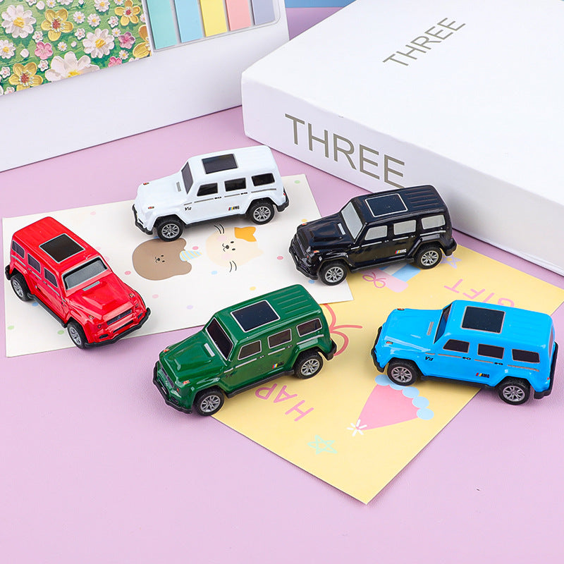 Children's Mini Pull-Back Tin Off-Road Vehicle Pull-Back Car Toy Car Racing Model Car Toy Street Stall Wholesale - image 4