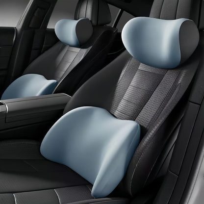 Car Lumbar Support Cushion Seat Backrest Car Cushion Driving Lumbar Support Waist Pillow Headrest - image 2