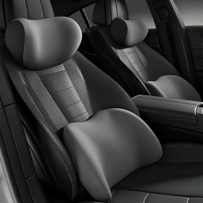 Car Lumbar Support Cushion Seat Backrest Car Cushion Driving Lumbar Support Waist Pillow Headrest - image 4