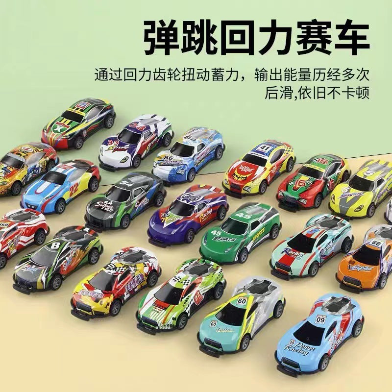 Metal Pull-Back Car Toy Boy Student Kidsren's Educational Mini Racing Model Kindergarten Small Gift - image 3