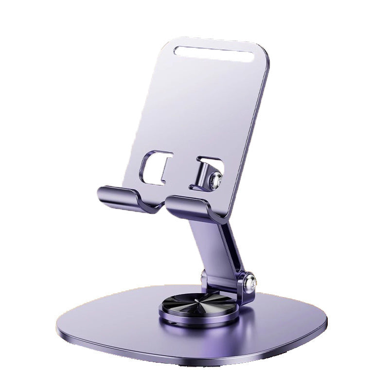 Mobile Phone Holder All-Metal Rotating 360-Degree Foldableable Desktop Tablet Holder Motorcycle Navigation Car Holder - image 5