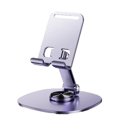 Mobile Phone Holder All-Metal Rotating 360-Degree Foldableable Desktop Tablet Holder Motorcycle Navigation Car Holder - image 5