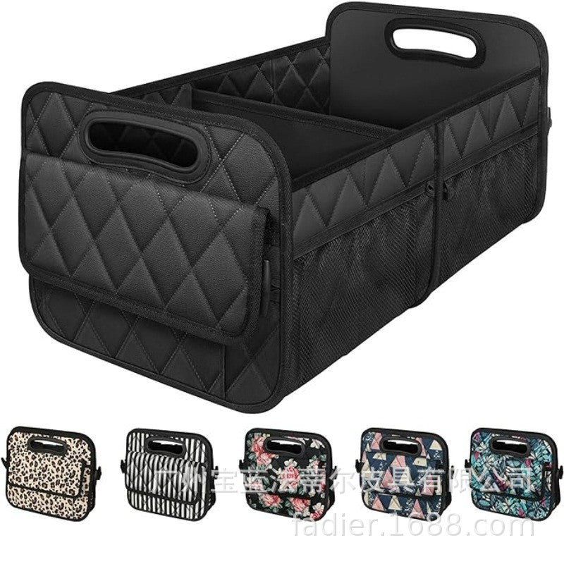 Spot Amazon Trunk Car Storage Box Car Storage Box Storage Box Car Supplies Luggage Trunk - image 1
