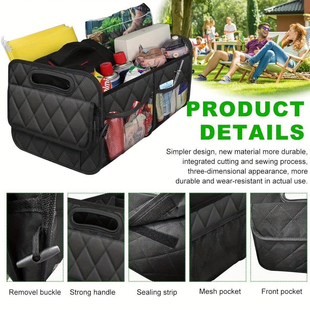 Spot Amazon Trunk Car Storage Box Car Storage Box Storage Box Car Supplies Luggage Trunk - image 2