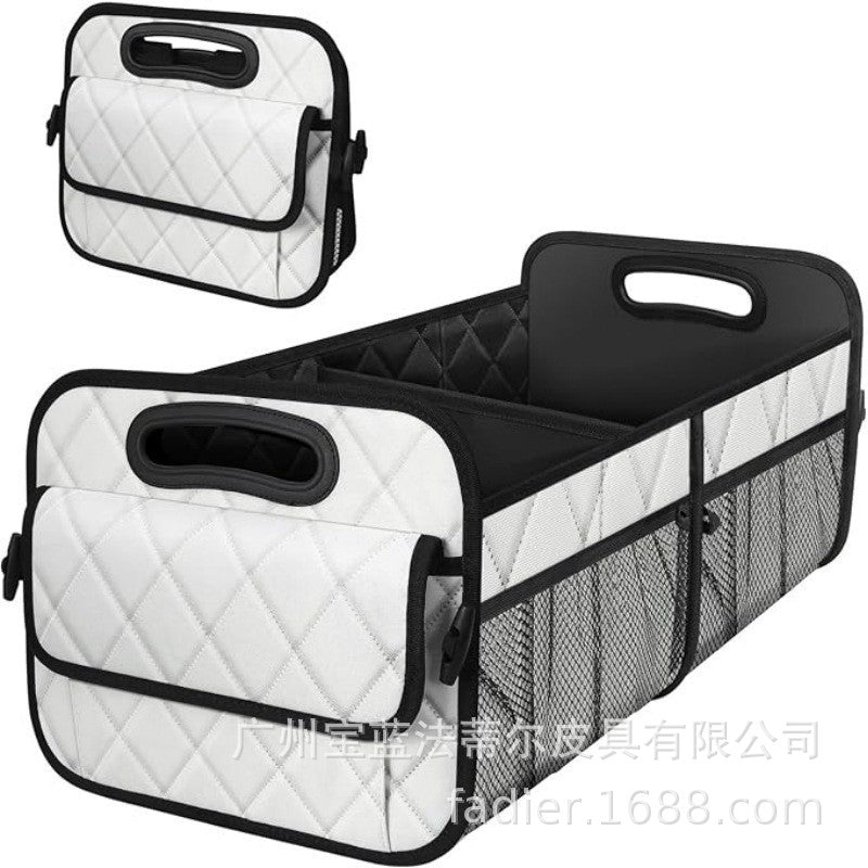 Spot Amazon Trunk Car Storage Box Car Storage Box Storage Box Car Supplies Luggage Trunk - image 4