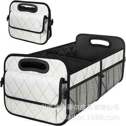 Spot Amazon Trunk Car Storage Box Car Storage Box Storage Box Car Supplies Luggage Trunk - image 4