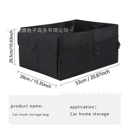 Car Trunk Storage Box Multifunctional Folding Oxford Cloth Storage Bag Car Debris Storage Box - image 3